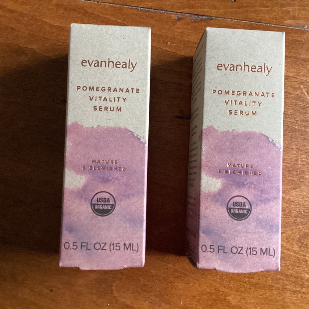 Evanhealy Pomegranate Vitality Serum Lot of 2 x 15ml